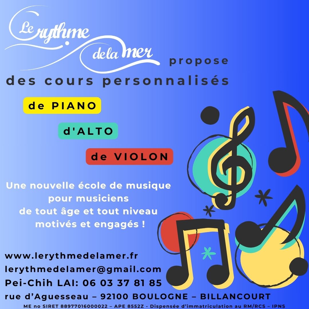 École La Cerise sur le Piano : Cours de piano à Paris